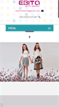 Mobile Screenshot of ebitafashion.gr